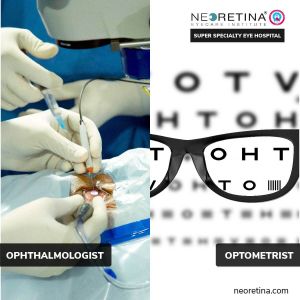 ophthalmologists, optometrists