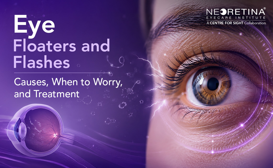 Neoretina Blog|Eye Floaters and Flashes: Causes, When to Worry, and Treatment